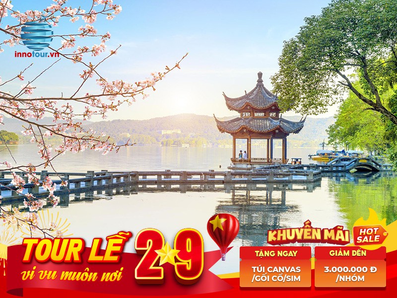 Tour Lễ 2/9: Tour Thượng Hải - Tô Châu - Ô Trấn - Hàng Châu 5N4Đ [Bay VNA]