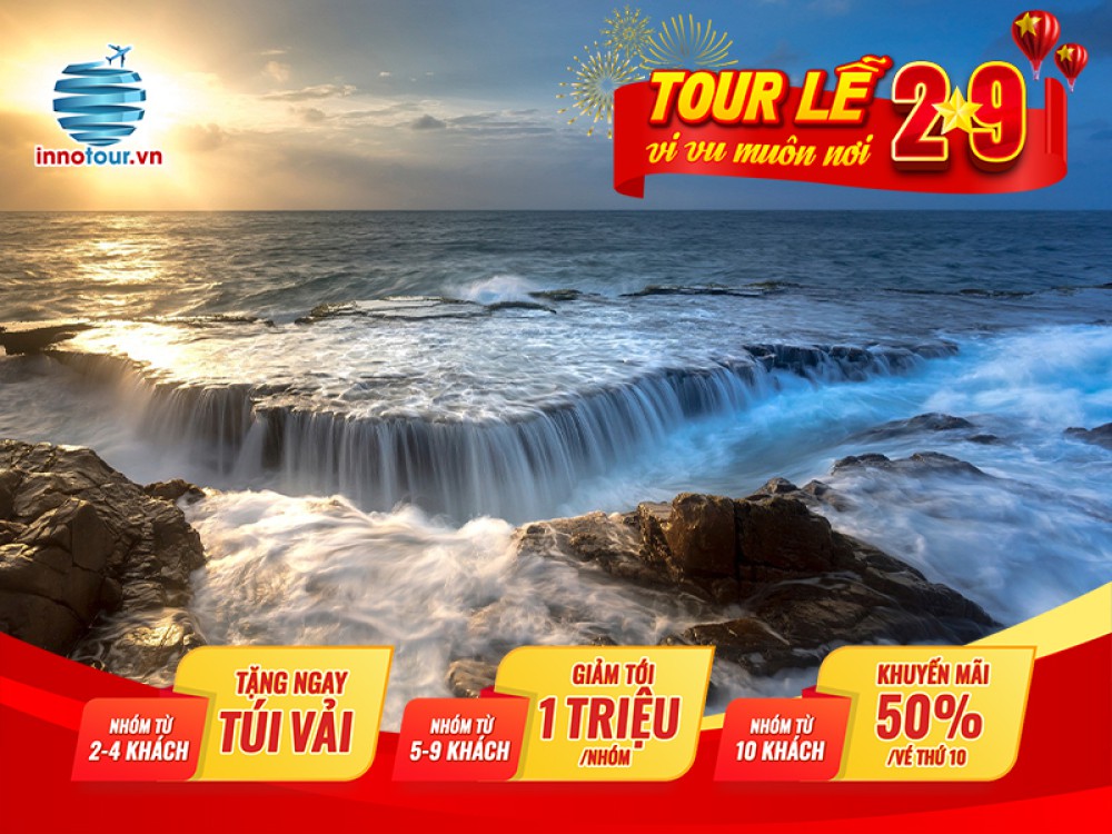 Tour Lễ 2/9: Tour Ninh Chữ 3 ngày 2 đêm - Trùng Sơn Cổ Tự - KDL Novaworld