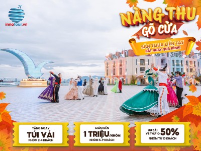 Tour Nha Trang 3 ngày 3 đêm: Biển Nhũ Tiên - 3 đảo - Vinpearl Harbour