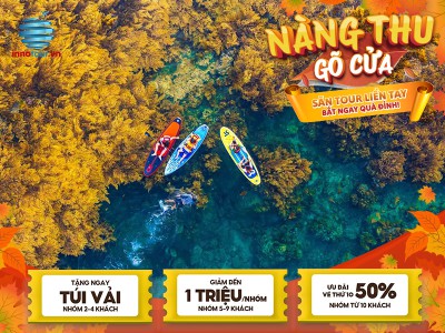 Tour Quy Nhơn 3 ngày 3 đêm - Kỳ Co - Eo Gió - Hòn Khô 