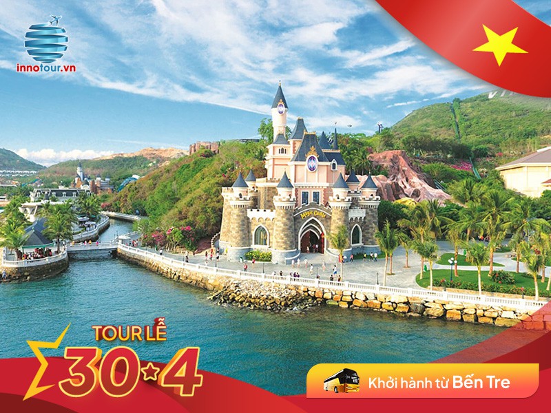 Tour Nha Trang 3N3Đ - VinWonder - Sunset Du Thuyền 5 sao - Tắm Bùn I-Resort -Khởi hành từ Bến Tre