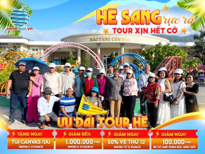 Tour Mùa Hè: Tour Côn Đảo 2N2Đ - Nghĩa Trang Hàng Dương - Viếng Thăm Cô Sáu - Bãi Đầm Trầu - Bãi Nhát