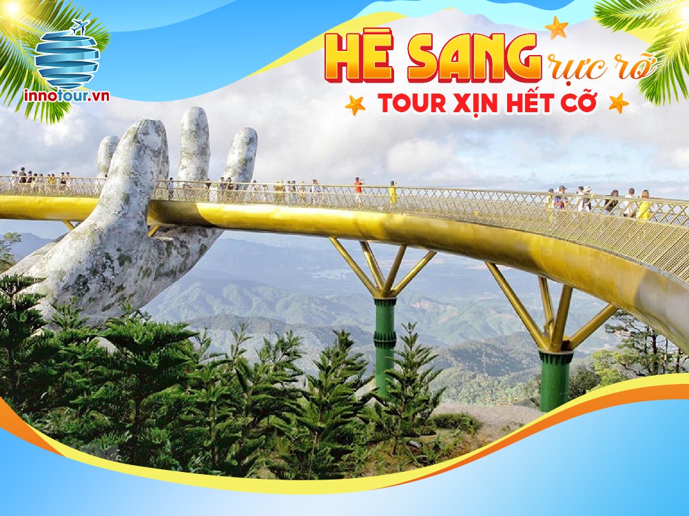 Tour Đà Nẵng - Hội An - Bà Nà Hills 3N2Đ - Rừng Dừa Bảy Mẫu - Biển Mỹ Khê