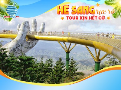 Tour Đà Nẵng - Hội An - Bà Nà Hills 3N2Đ - Rừng Dừa Bảy Mẫu - Biển Mỹ Khê