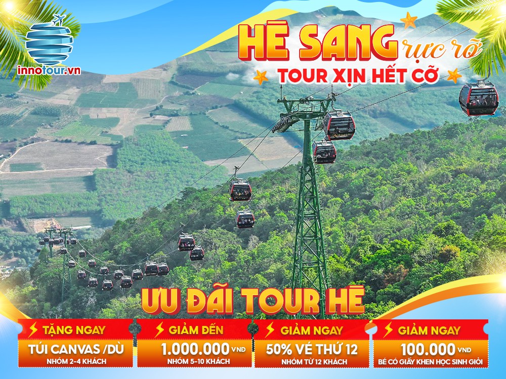 Tour Hành Hương - Tour Tây Ninh 1 ngày - Núi Bà Đen - Chùa Gò Kén - Toà Thánh Cao Đài - Cáp Treo Vân Sơn
