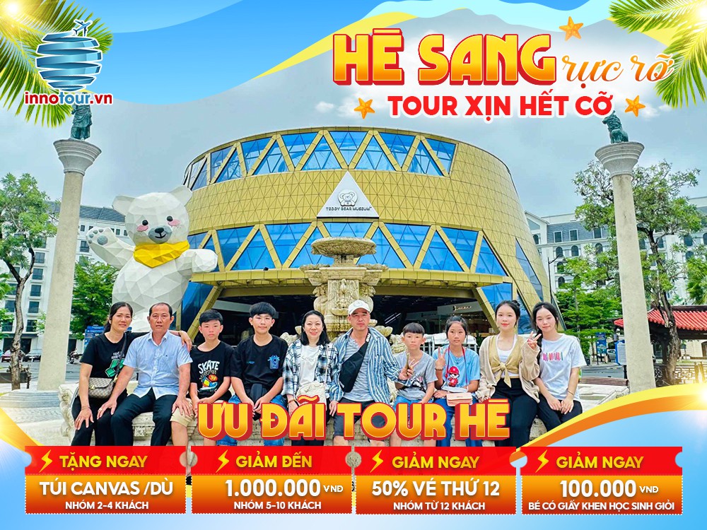 Tour Mùa Hè: Tour Phú Quốc 3N2Đ - Câu cá - Lặn ngắm san hô - Grand World - Bãi Sao - Dinh Cậu - Chùa Hộ Quốc