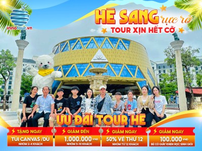 Tour Mùa Hè: Tour Phú Quốc 3N2Đ - Câu cá - Lặn ngắm san hô - Grand World - Bãi Sao - Dinh Cậu - Chùa Hộ Quốc