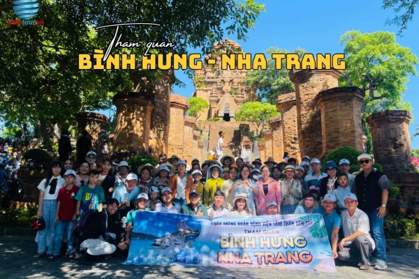 Tour Khách Đoàn: Tour Bình Hưng - Nha Trang cùng đoàn Bệnh viện Tâm thần tỉnh Bến Tre 