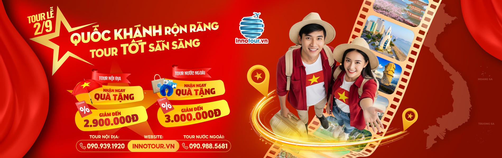 Tour lễ 2-9