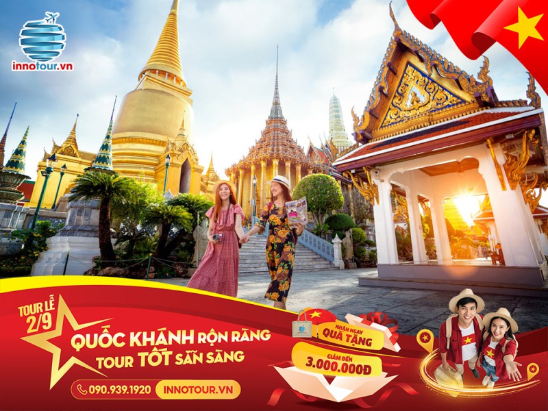 Tour Bangkok - Pattaya 5N4Đ - Wat Arun - Icon Siam - Trân Bảo Phật Sơn