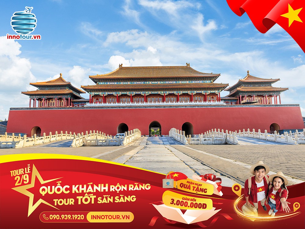 Tour Bắc Kinh - Tô Châu - Hàng Châu - Thượng Hải 6N6Đ 