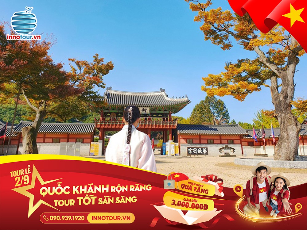 Tour Hàn Quốc - Seoul - Đảo Nami - Làng văn hoá Namsan 5N4Đ
