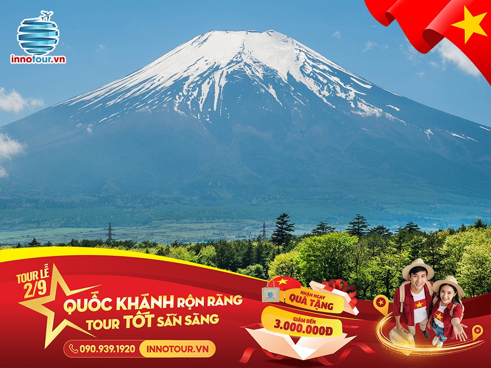 Tour Tokyo - Phú Sĩ - Narita 5N4Đ | Khám phá Nhật Bản