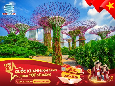 Tour Liên Tuyến Singapore - Malaysia 5N4Đ - Đảo Sentosa - Động Batu - Phố Cổ Malacca