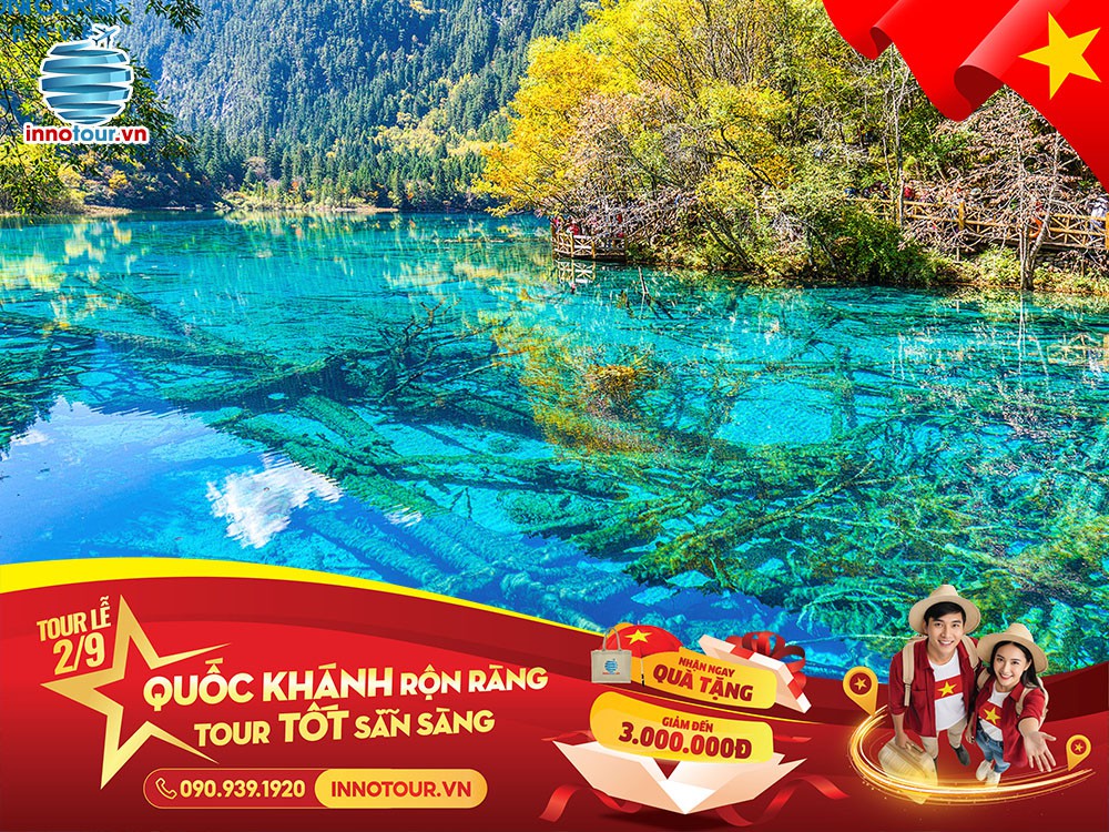 Tour Thành Đô - Trùng Khánh - Cửu Trại Câu 6N5Đ - Hồng Nhai Động - Công Viên Gấu Trúc - Đô Giang Yển