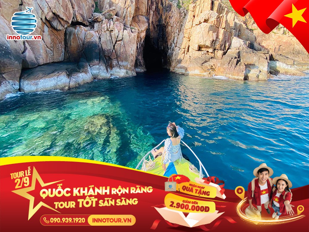 Tour Lễ 2/9: Tour Bình Hưng - Vĩnh Hy 2N2Đ - Vịnh Đá Vách - Bãi Cây Me - Đồng Cừu Suối Tiên - BBQ Hải Sản