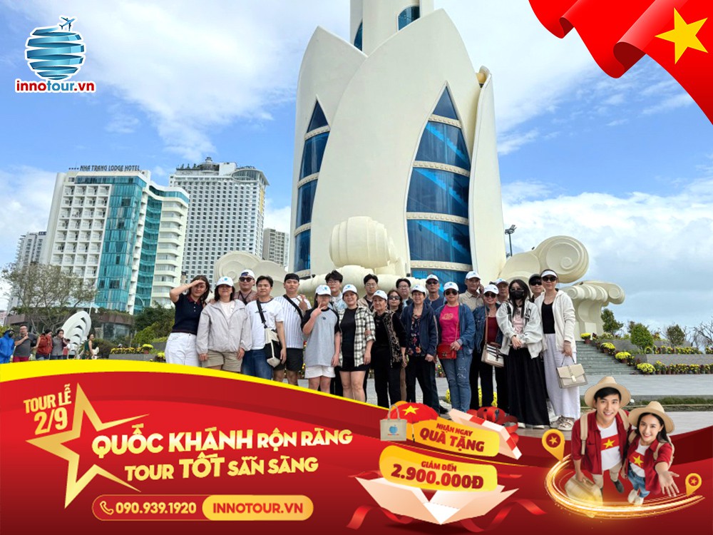 Tour Lễ 2/9: Tour Nha Trang 3N3Đ - Đảo Bích Đầm - Đảo Robinson - Vinpearl Harbour - Tata Show - Buffet Nha Trang Xưa