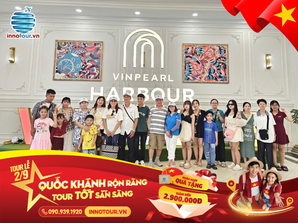 Tour Lễ 2/9:  Tour Nha Trang - Khám phá 3 Đảo - Buffet Nha Trang Xưa - Vinpearl Harbour 3 ngày 3 đêm 