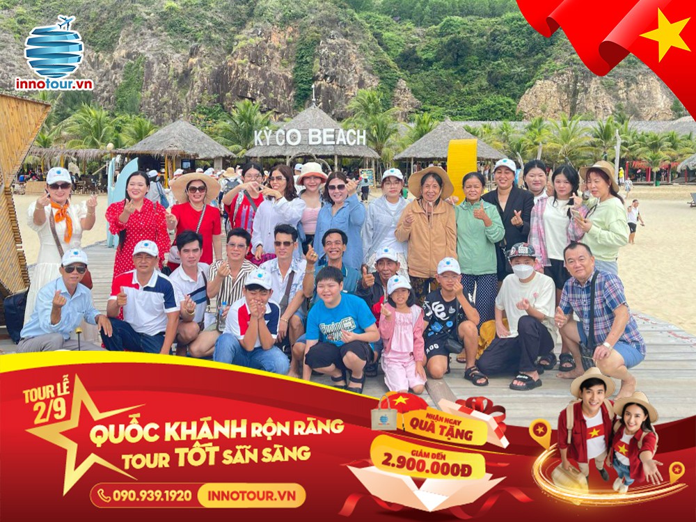 Tour Lễ 2/9: Tour Quy Nhơn 3N3Đ - Kỳ Co - Eo Gió - Hòn Khô - Ghềnh Ráng - Đặc Sản Bò Tây Sơn