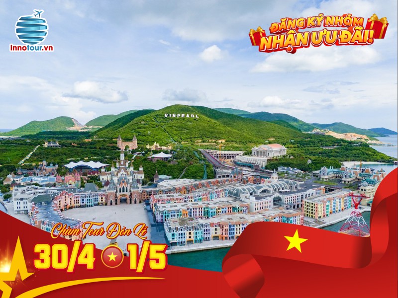 Tour Lễ 30/4: Tour Nha Trang - 3 Đảo - Tắm bùn Hòn Tằm - Vinpearl Harbour 3 ngày 3 đêm 