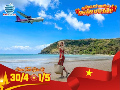 Tour Lễ 30/4 - Tour Côn Đảo 2N2Đ - Bãi Đầm Trầu - Nghĩa Trang Hàng Dương - Về Thăm Vùng Đất Thiêng