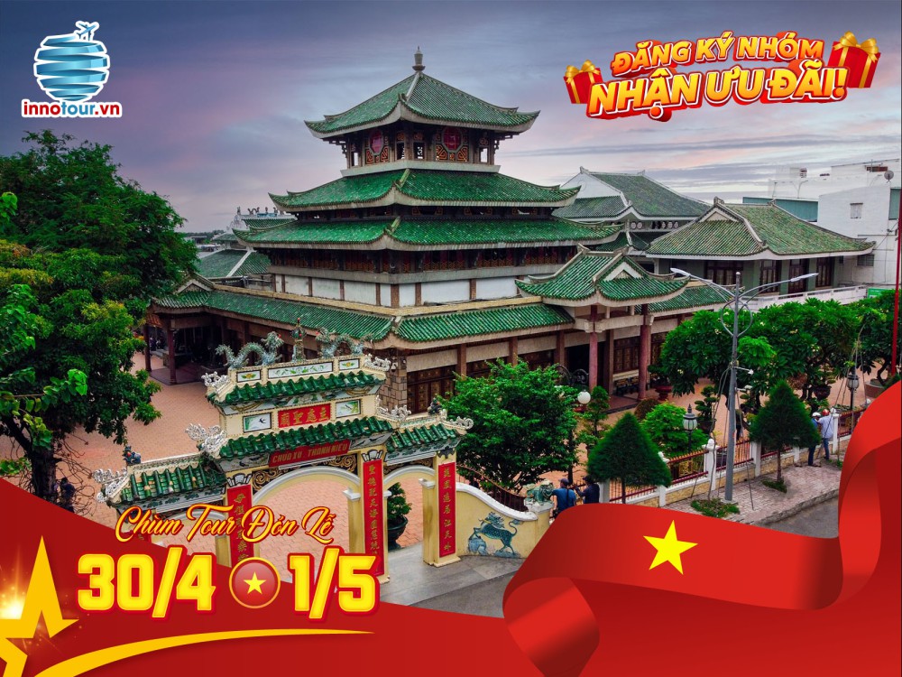 Tour Lễ 30/4: Tour Miền Tây 2N2Đ - Châu Đốc - Cần Thơ - Miếu Bà Chúa Xứ - Rừng Tràm Trà Sư - KDL Mỹ Khánh 