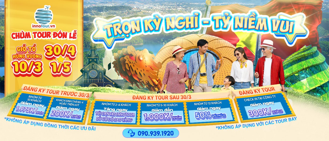 Tour lễ 30/4