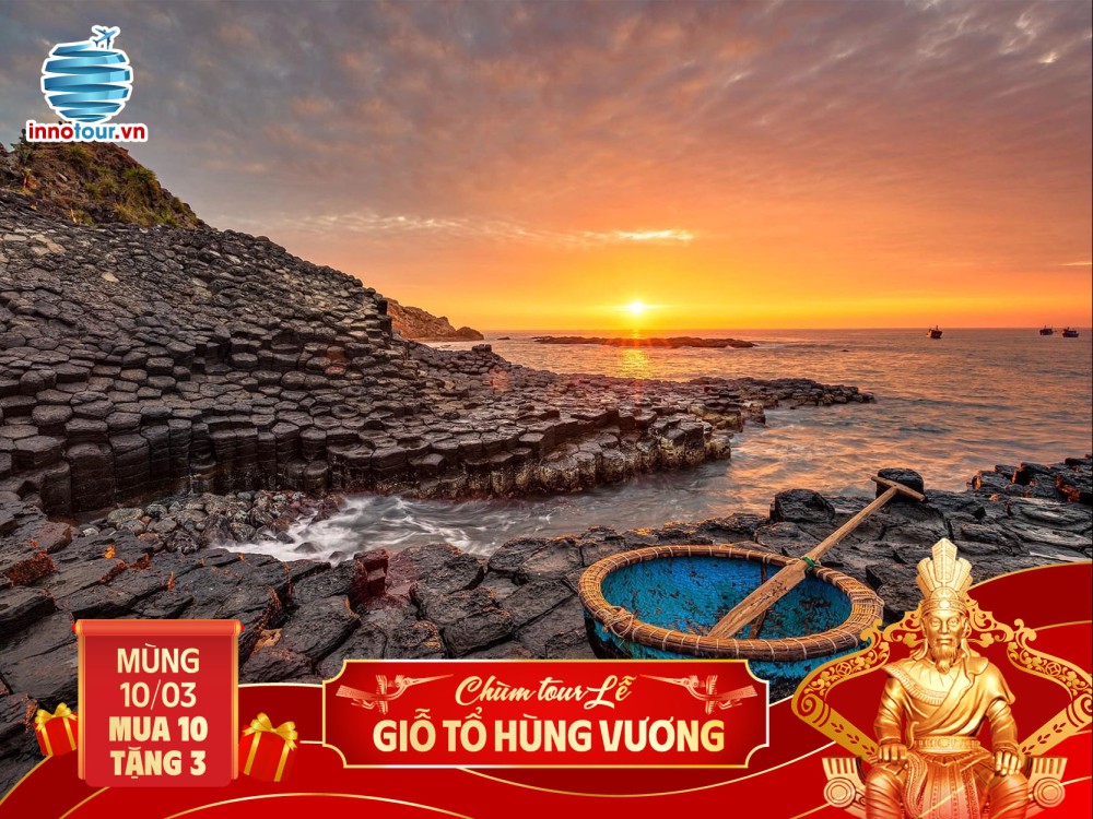 Tour Lễ Giỗ tổ Hùng Vương: Tour Quy Nhơn - Phú Yên 3 ngày 3 đêm giá rẻ - Khám phá xứ biển Miền Trung 