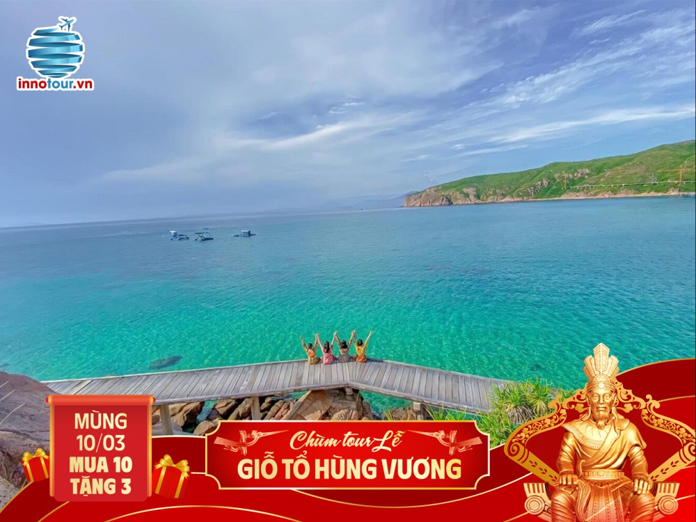 Tour Lễ Giỗ tổ Hùng Vương - Tour Quy Nhơn 3 ngày 3 đêm - Kỳ Co - Eo Gió - Hòn Khô - Ghềnh Ráng