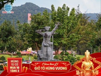 Tour Lễ Giổ tổ Hùng Vương - Tour Côn Đảo 2N2Đ - Bãi Đầm Trầu - Nghĩa Trang Hàng Dương - Về Thăm Vùng Đất Thiêng