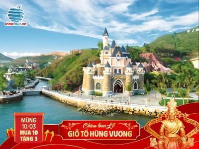 Tour Lễ Giỗ tổ Hùng Vương: Tour Nha Trang 3 ngày 3 đêm: 3 đảo - Marina Beach - Buffet Hải Sản