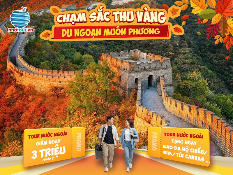 Tour Bắc Kinh - Trùng Khánh 5N4Đ - Hồng Nhai Động - Tử Cấm Thành - Di Hoà Viên