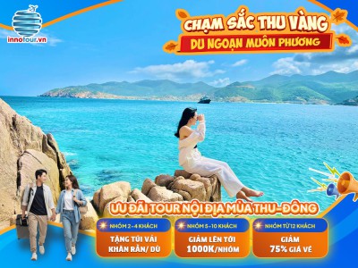 Tour Bình Hưng 2 ngày 2 đêm - Vịnh Vĩnh Hy - Vịnh Đá Vách - Bãi Cây Me - BBQ Hải Sản - Vườn Nho