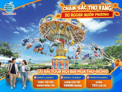 Tour Nha Trang 3N2Đ - Vinpearl Harbour - Du ngoạn 3 Đảo - Buffet Hải Sản