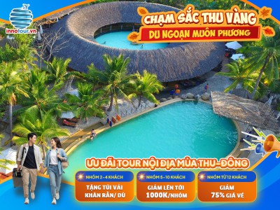 Tour Nha Trang 3N3Đ - Khám Phá 3 Đảo - Tắm bùn Hòn Tằm - Vinpearl Harbour - Buffet Hải Sản