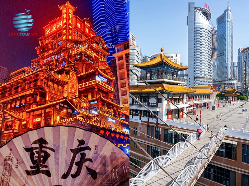 Tour Mono Trùng Khánh 5N4Đ - Cổ Trấn Từ Khí Khẩu - Công Viên Gấu Trúc