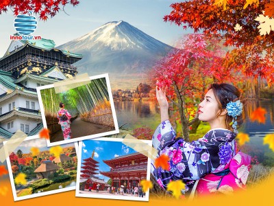 Tour Nhật Bản: Kansai - Tokyo - Yamanashi - Narita 6 ngày 5 đêm