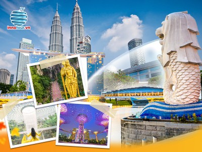 Hành trình khám phá liên tuyến tour Singapore - Malaysia 5 ngày 4 đêm giá rẻ