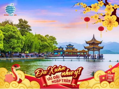 Tour Tết Âm Lịch 2025 - Tour Thượng Hải - Vô Tích - Ô Trấn - Hàng Châu - 5N4Đ