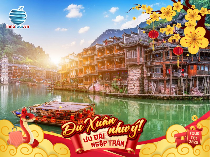Tour Tết 2025 - Tour Nghi Xương - Trương Gia Giới - Phượng Hoàng Cổ Trấn 6 ngày 5 đêm
