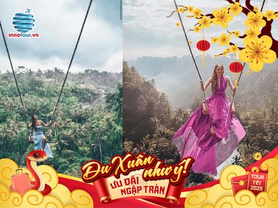 Tour Tết 2025 - Tour Bali 4 ngày 3 đêm - Khám phá thiên đường biển đảo