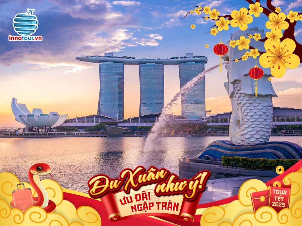 Tour Tết 2025 - Tour Singapore - Malaysia 5 ngày 4 đêm - Một Hành Trình Hai Quốc Gia