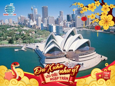 Tour Tết 2025 - Tour Úc Australia - Sydney - Melbourne - 7 ngày 6 đêm 