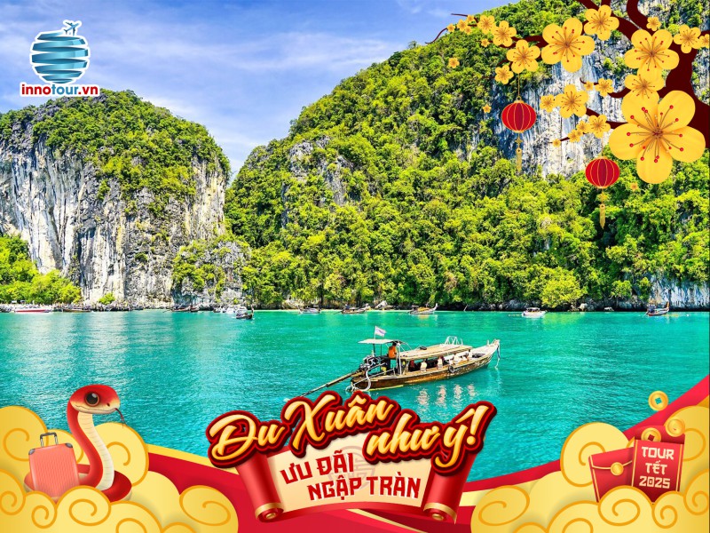 Tour Tết 2025 - Tour Phuket Đảo Phi Phi 4 ngày 3 đêm 