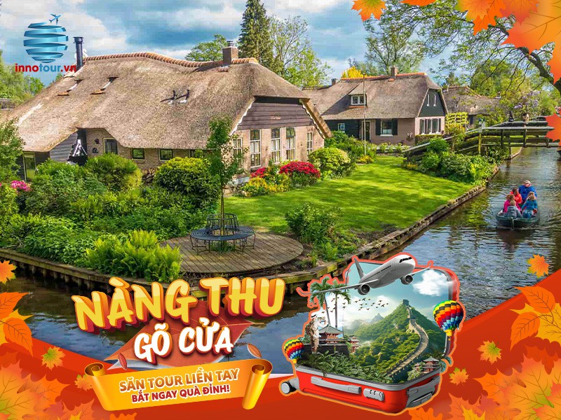 Tour Châu Âu 5 nước | Đức - Hà Lan - Bỉ - Luxembourg - Pháp 10 ngày 9 đêm | Bay VNA