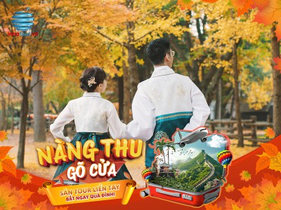 Tour Hàn Quốc 5 ngày 4 đêm: Khám phá Seoul - Đảo Nami - Công viên giải trí Everland