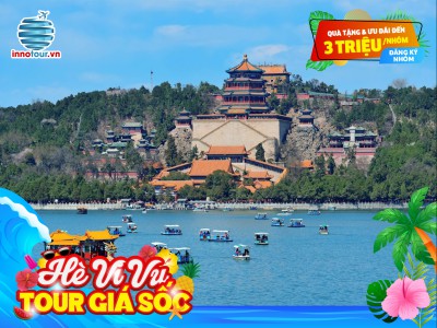 Tour Mono Bắc Kinh 5N4Đ - Cố Cung - Di Hoà Viên - Tháp Trống - Vạn Lý Trường Thành