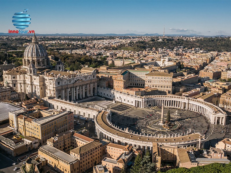 Tour Châu Âu 4 Nước 9N8Đ - Pháp - Thuỵ Sĩ - Ý - Vatican 