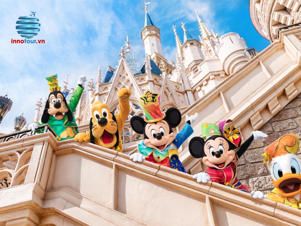 Tour Nhật Bản - Tokyo - Núi Phú Sĩ - Disneyland 5N4Đ: Bay Vietnam Airlines 