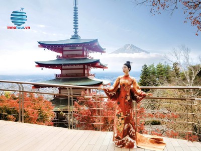 Tour Nhật Bản 5N5Đ - Osaka - Kyoto - Phú Sĩ - Tokyo | Bay VNA
